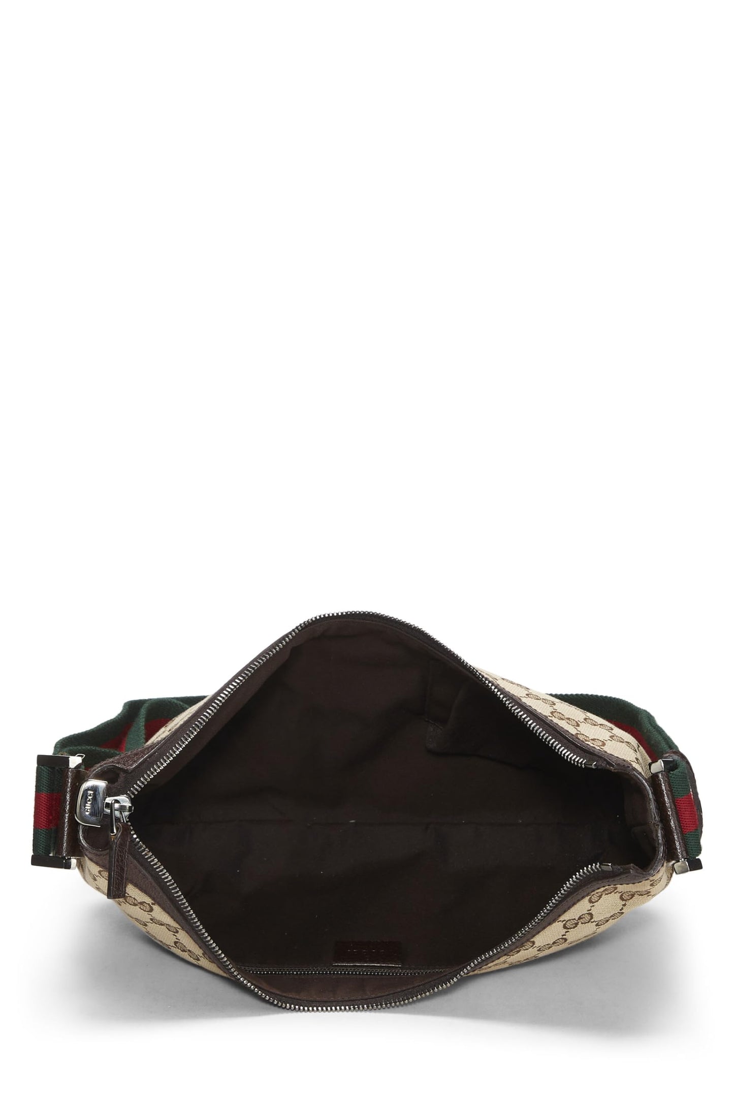Gucci,  Original GG Canvas Web Round Messenger, Brown