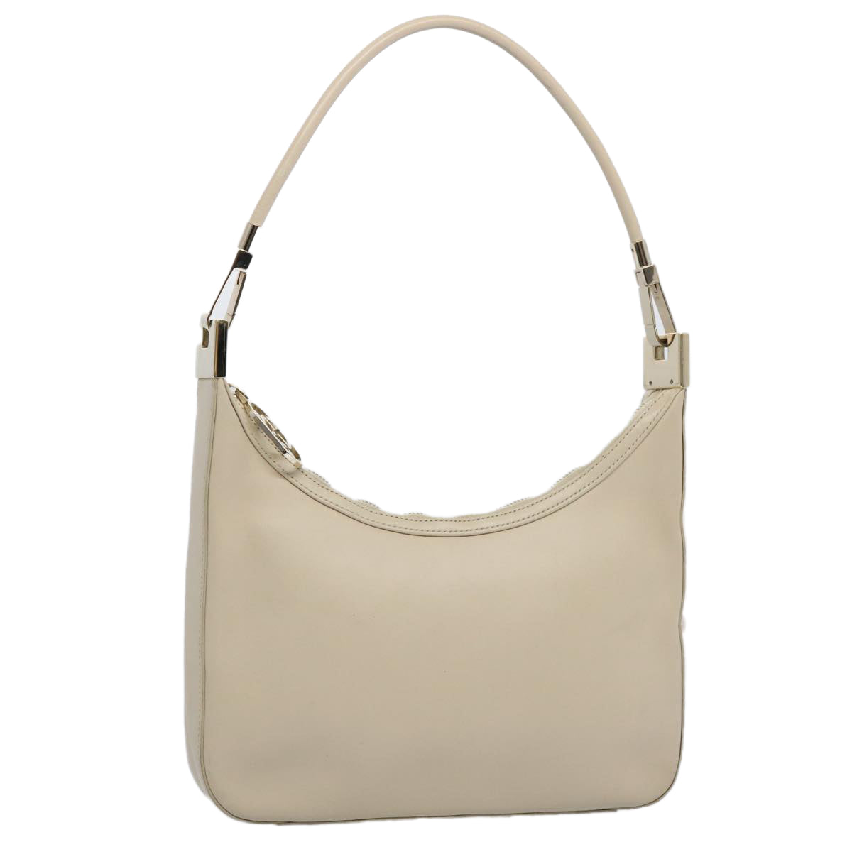 GUCCI Shoulder Bag Leather Outlet Cream 001 3812 61936