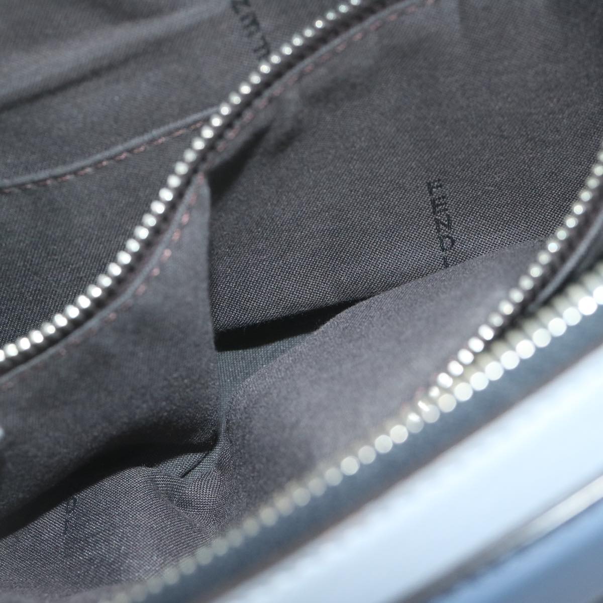 FENDI By The Way Shoulder Bag Leather Gray 61939