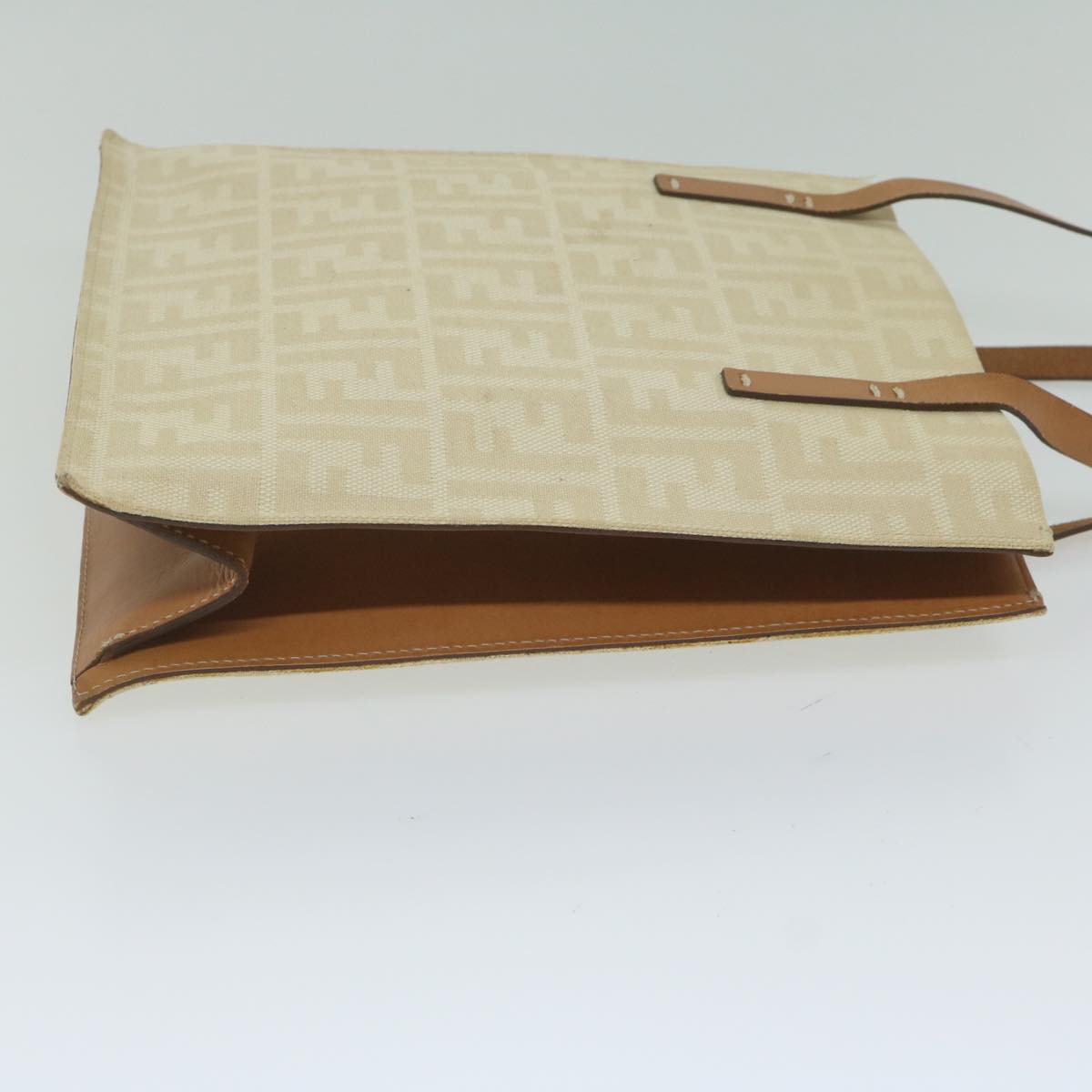 FENDI Zucca Canvas Tote Bag Beige 61947