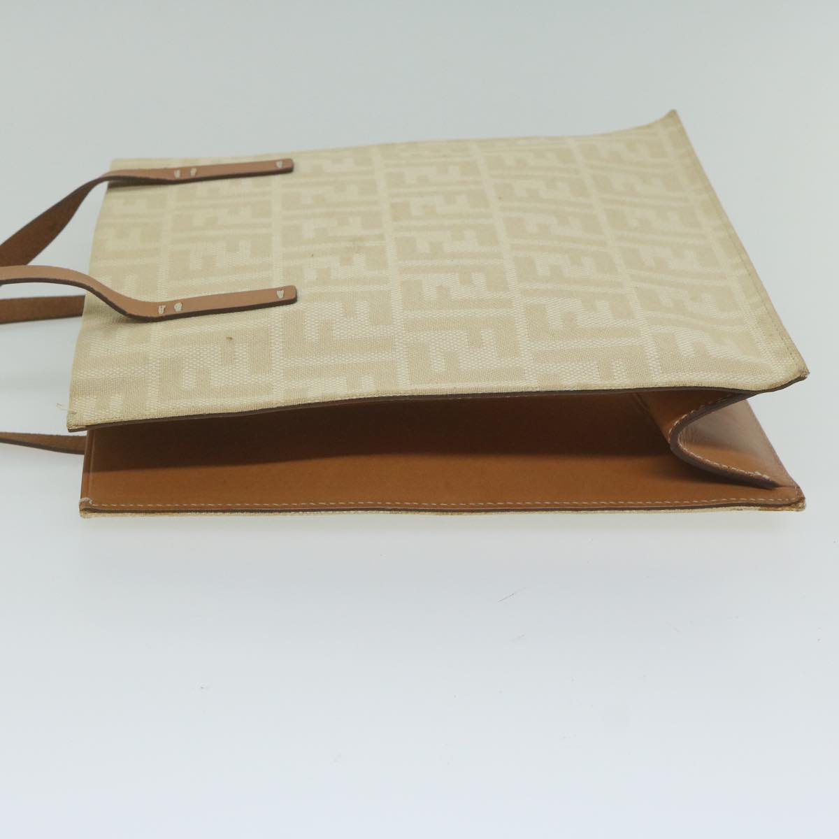 FENDI Zucca Canvas Tote Bag Beige 61947