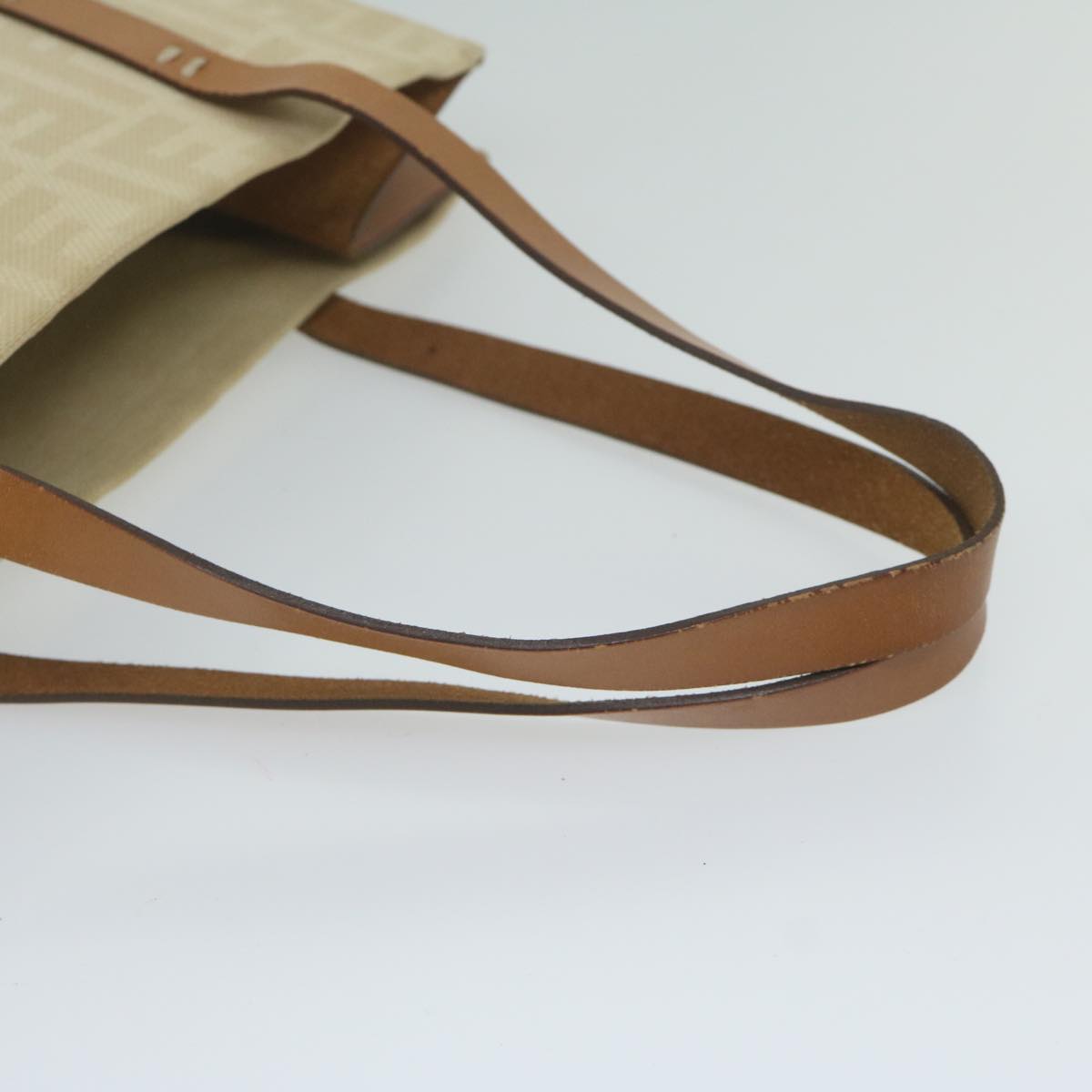 FENDI Zucca Canvas Tote Bag Beige 61947