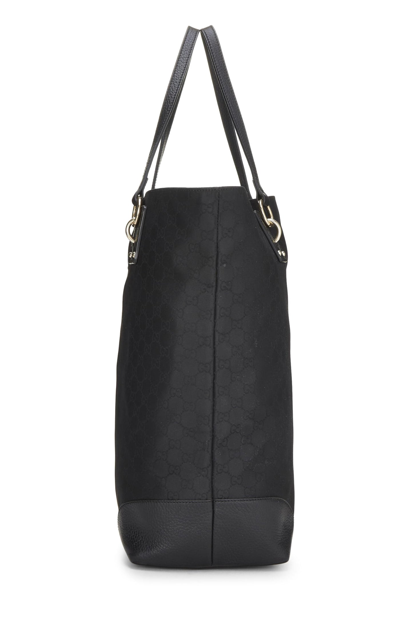 Gucci,  Black Nylon GG Tote Bag, Black