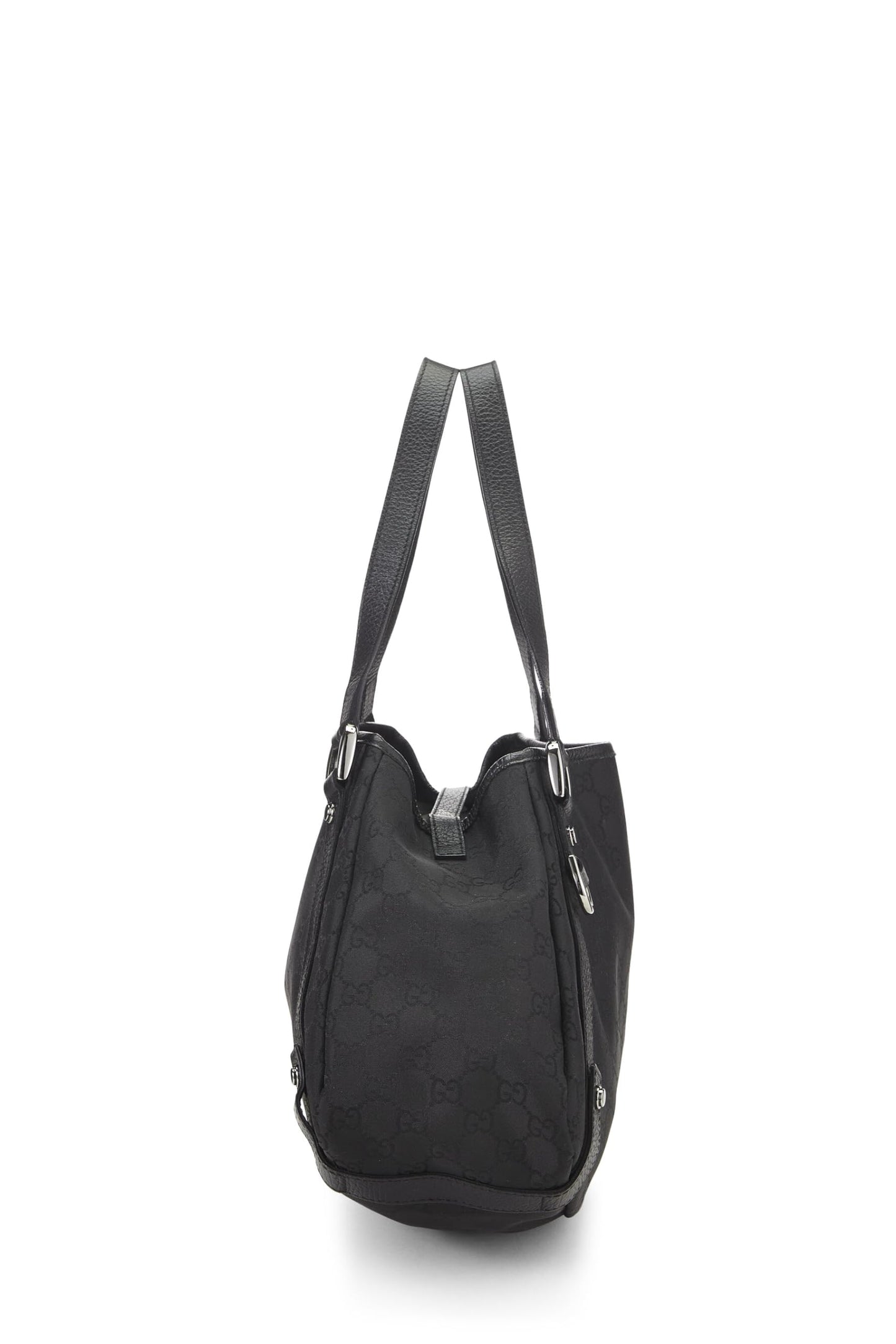 Gucci,  Black Original GG Nylon Abbey Tote, Black