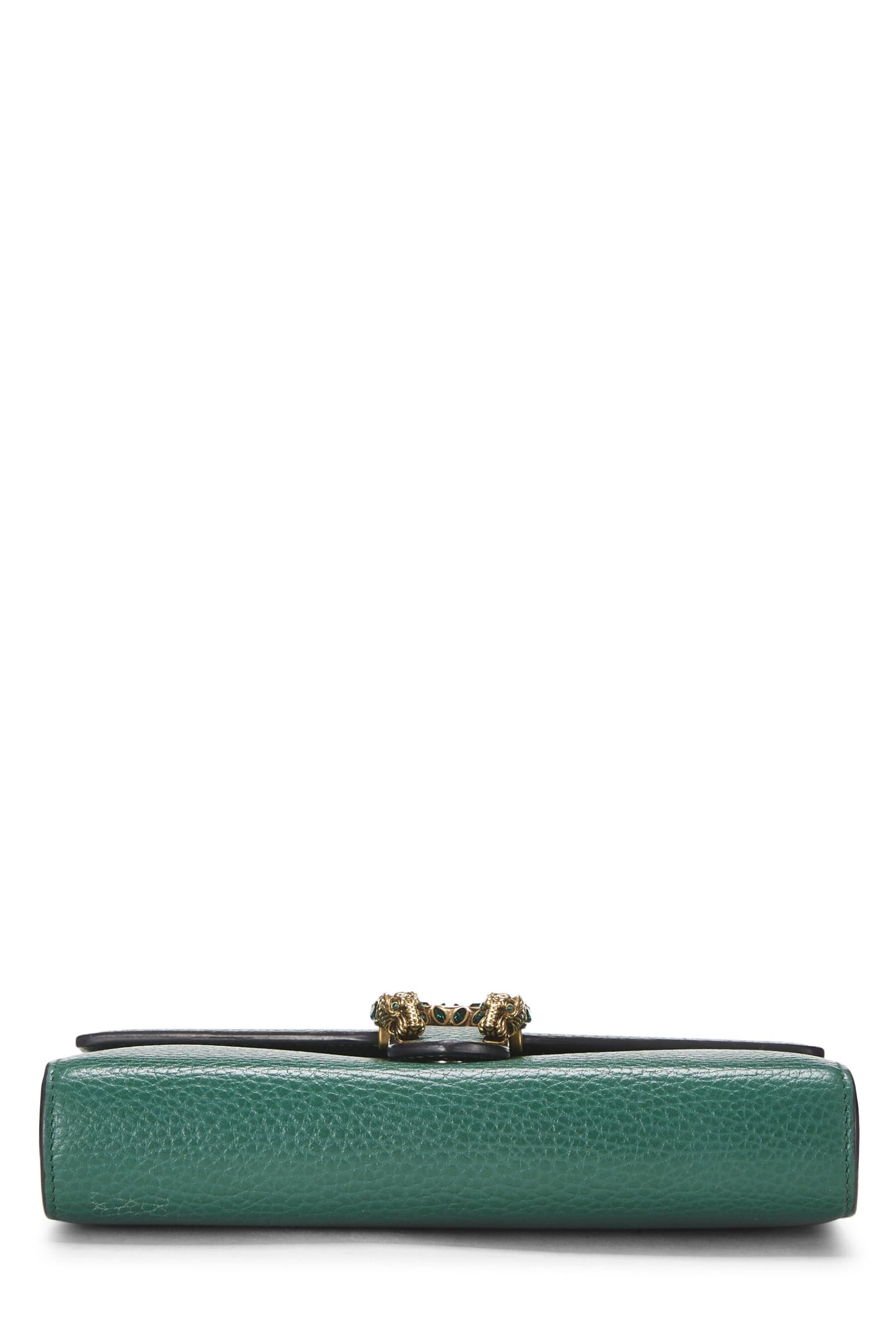 Gucci,  Green Leather Dionysus Shoulder Bag Small, Green