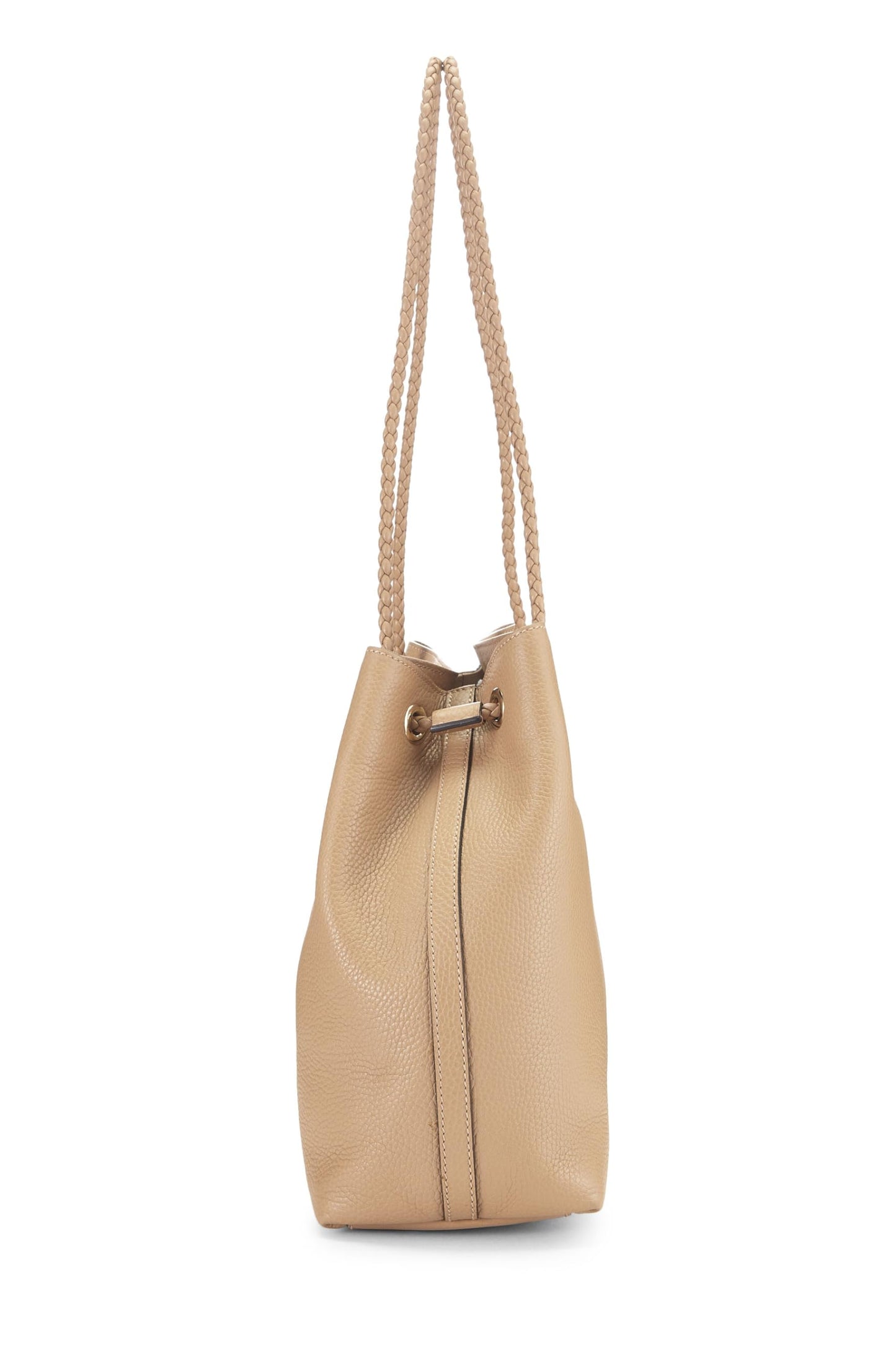 Gucci,  Beige Leather Gifford Tote, Beige