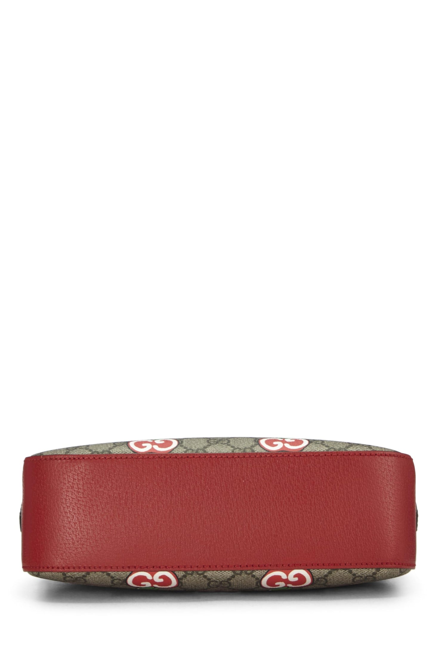Gucci,  Red Original GG Supreme Canvas Apple Camera Bag, Red