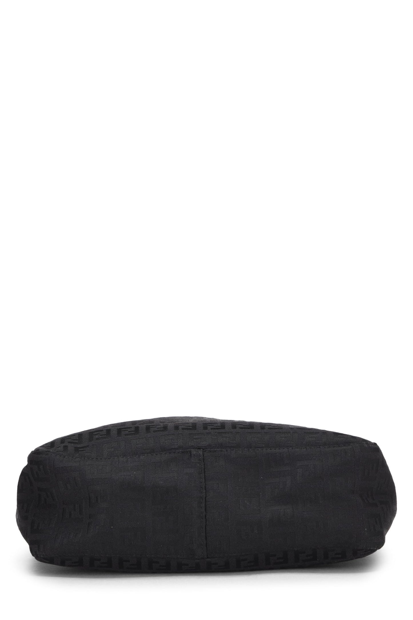 Fendi,  Black Zucchino Canvas Tote, Black
