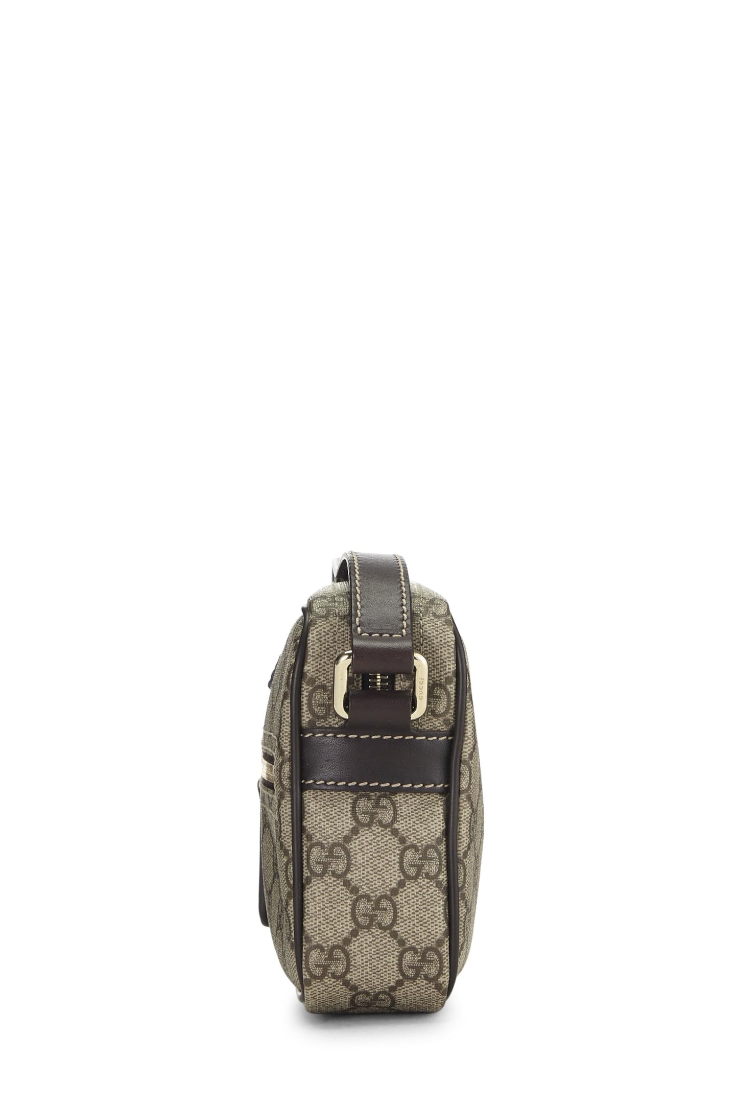 Gucci,  Brown GG Supreme Canvas Camera Bag, Brown