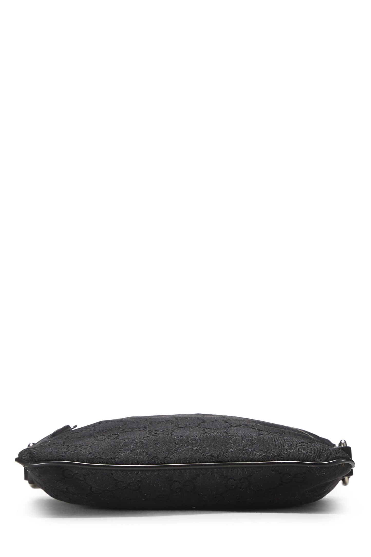 Gucci,  Black Original GG Canvas Double Zip Messenger Small, Black