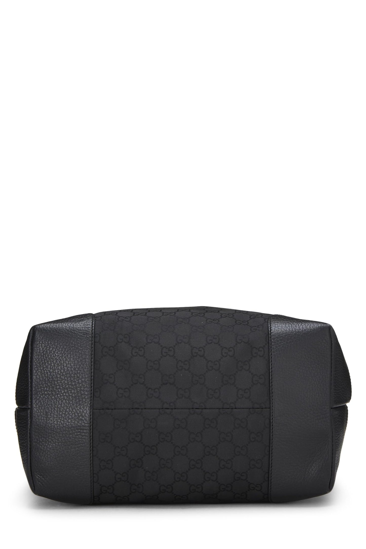 Gucci,  Black Nylon GG Tote Bag, Black