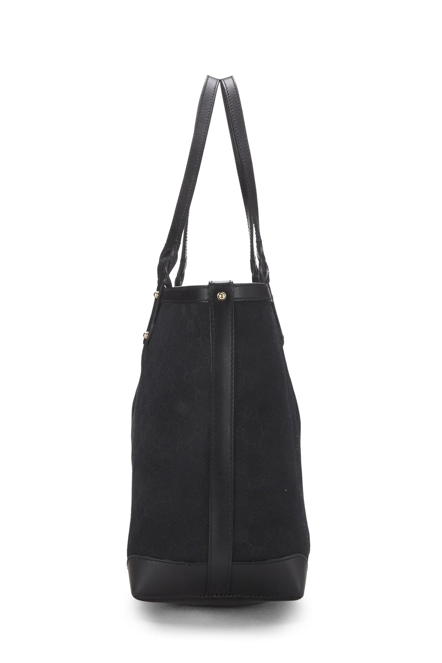 Gucci,  Black Original GG Canvas Craft Tote, Black