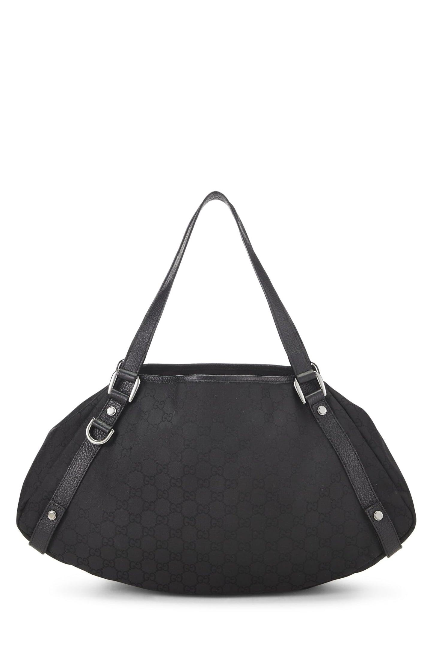 Gucci,  Black Original GG Nylon Abbey Tote, Black