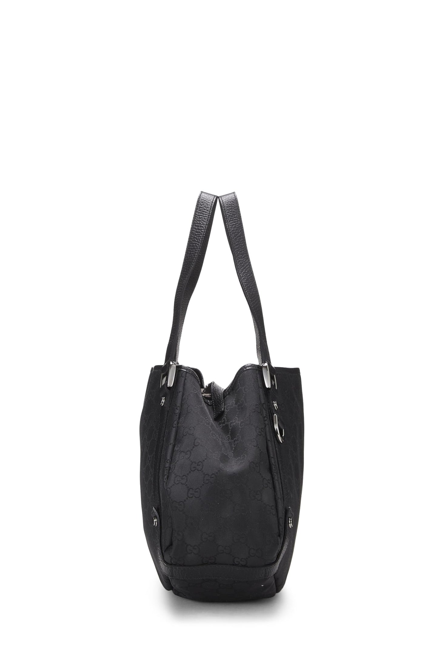 Gucci,  Black Original GG Nylon Abbey Tote, Black