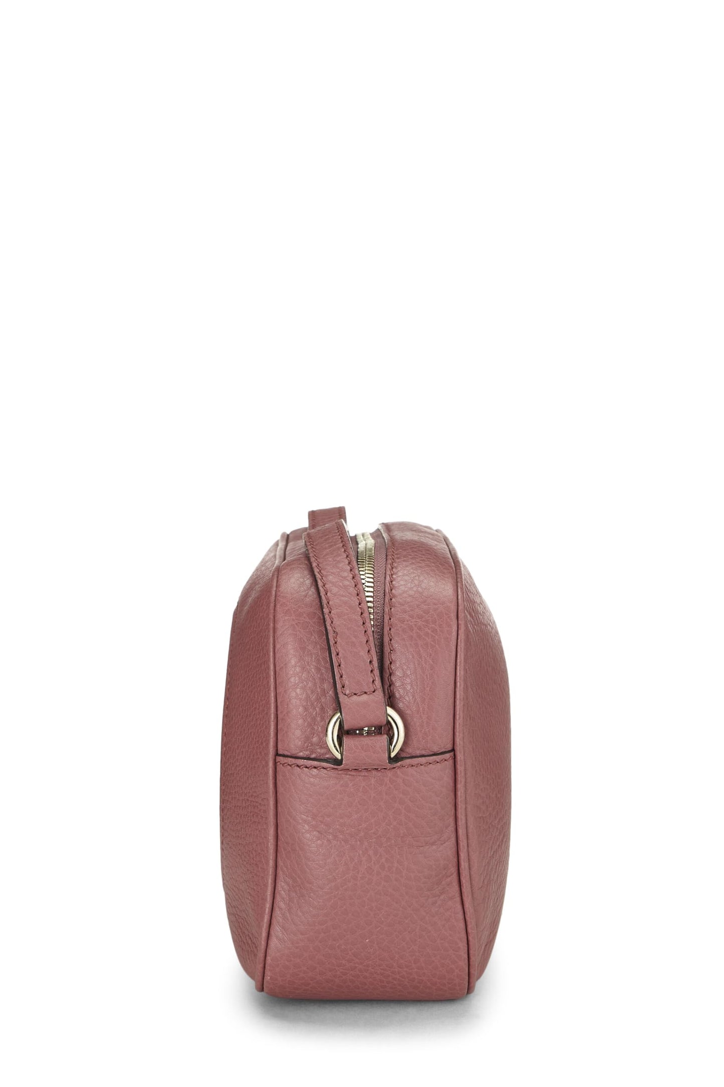 Gucci,  Pink Leather Grained Leather Soho Disco, Pink