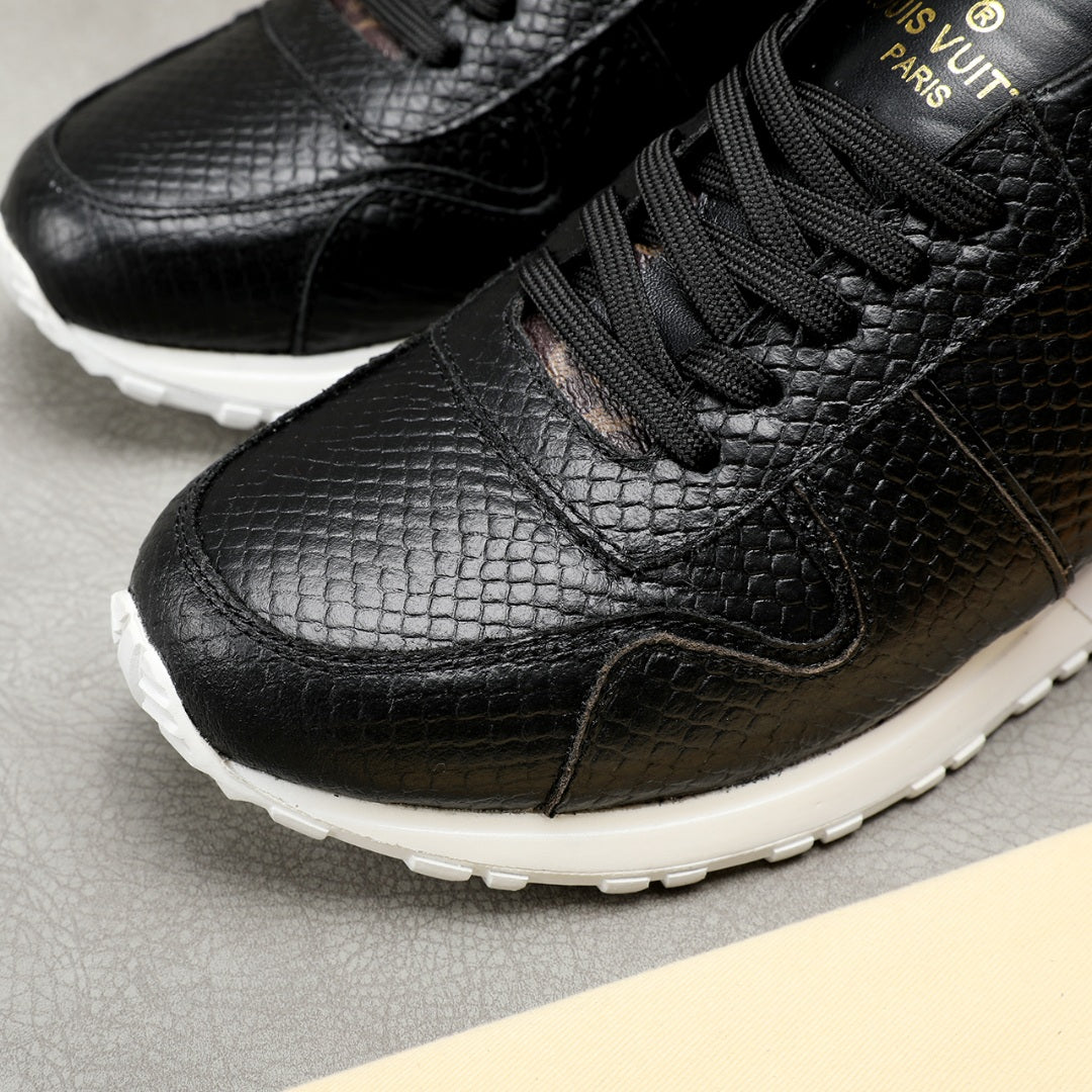 GLM - LUV Run Away Low Top Black Brown Sneaker