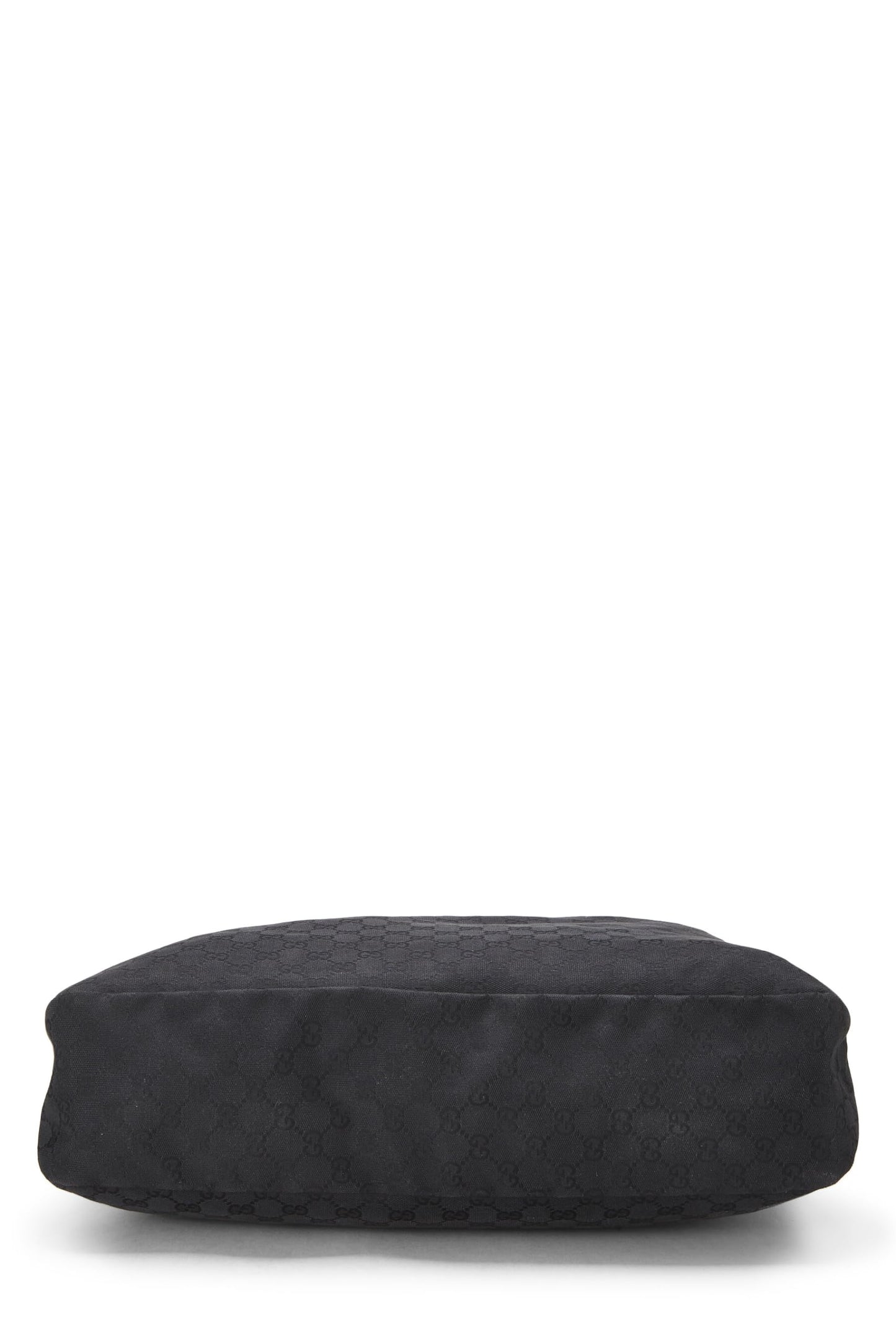 Gucci,  Black Original GG Canvas Horsebit Hobo Large, Black