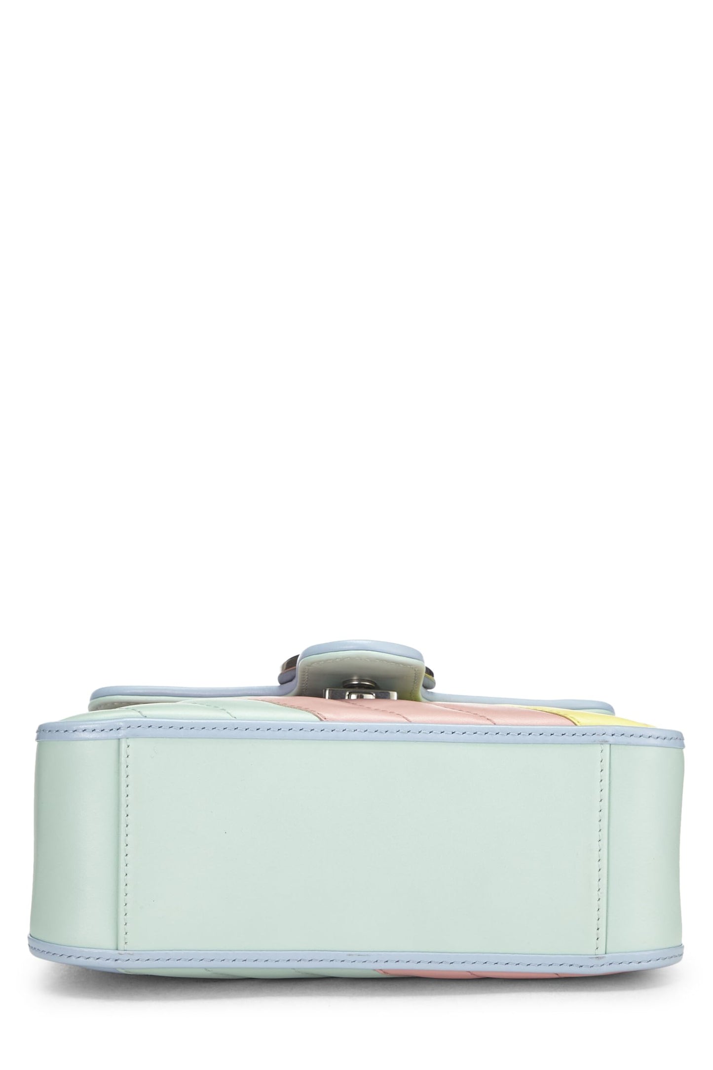 Gucci,  Multicolor Leather Marmont Top Handle Flap Bag Mini, Multi