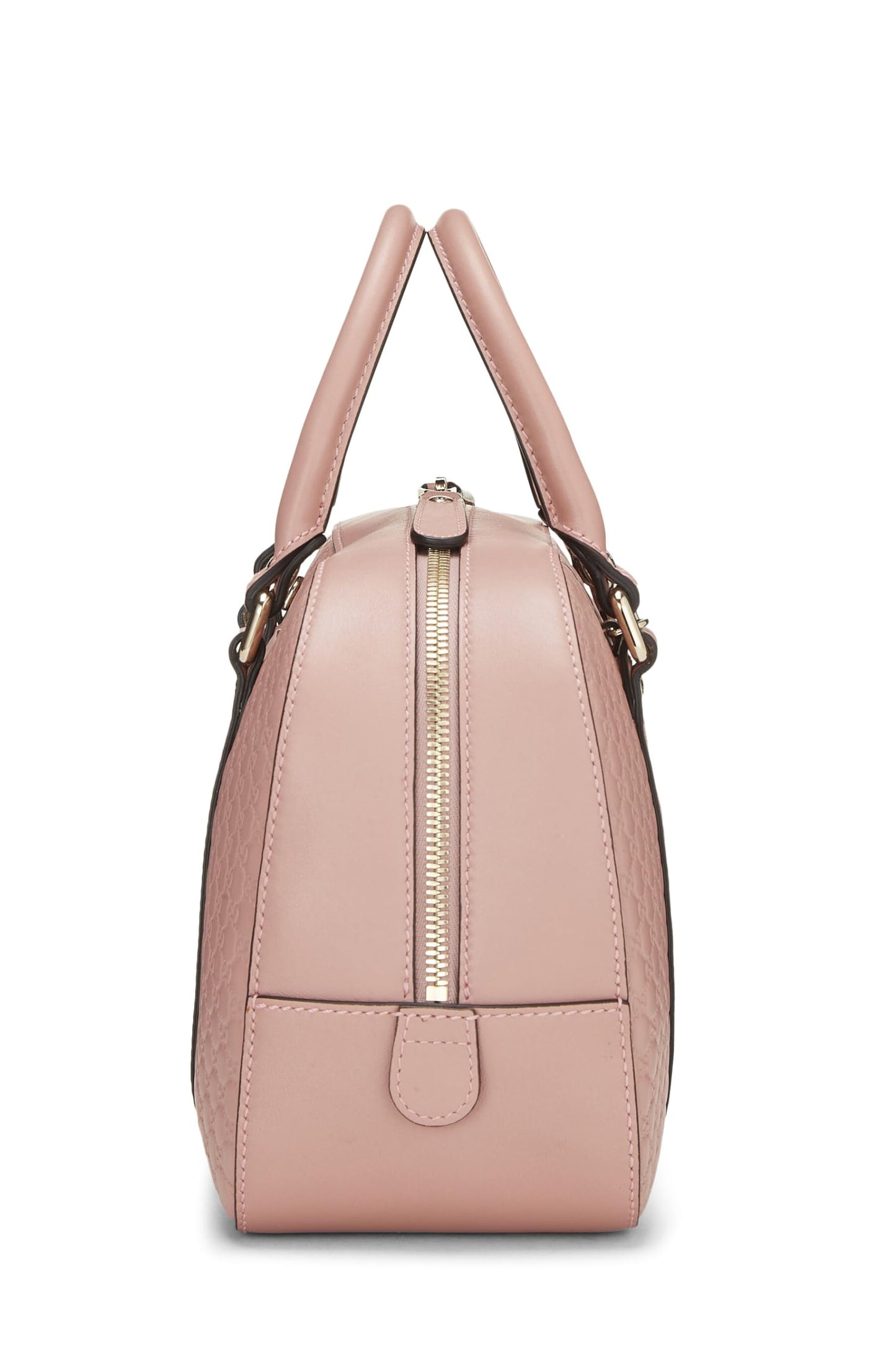 Gucci,  Pink Microguccissima Leather Convertible Handbag, Pink
