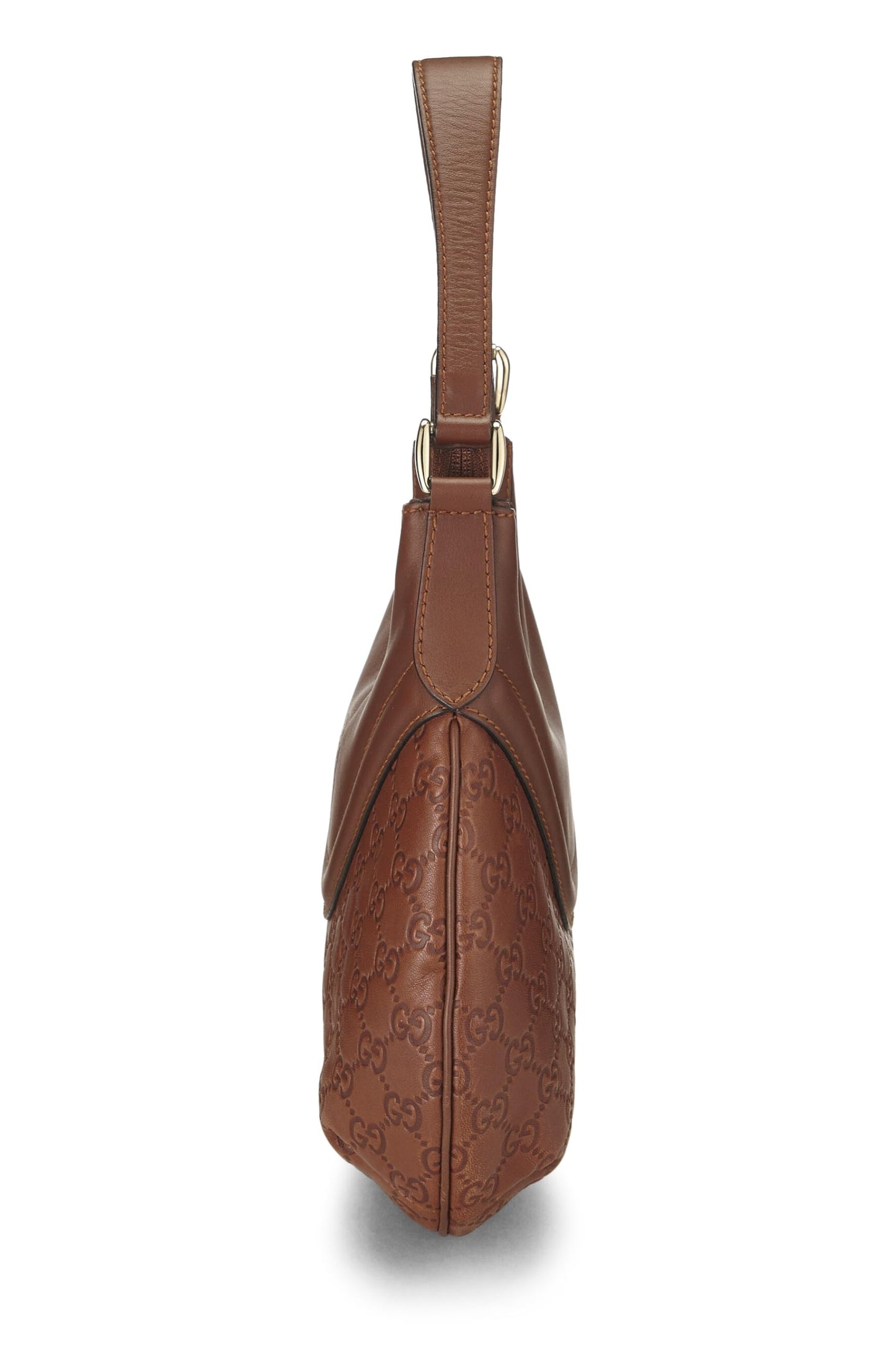 Gucci,  Brown Guccissima Leather Hobo, Brown