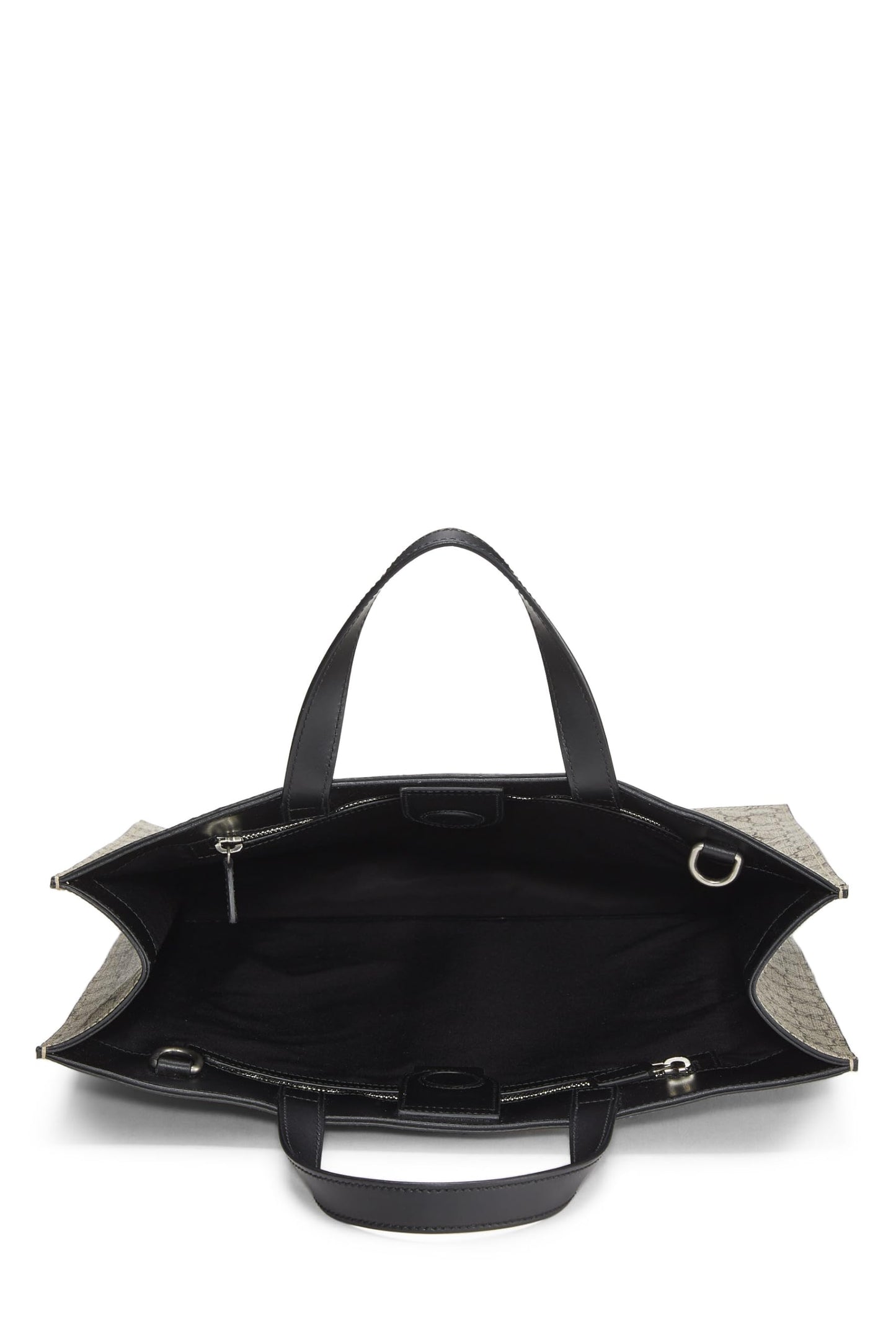 Gucci,  Original GG Supreme Canvas Vertical Tote, Black