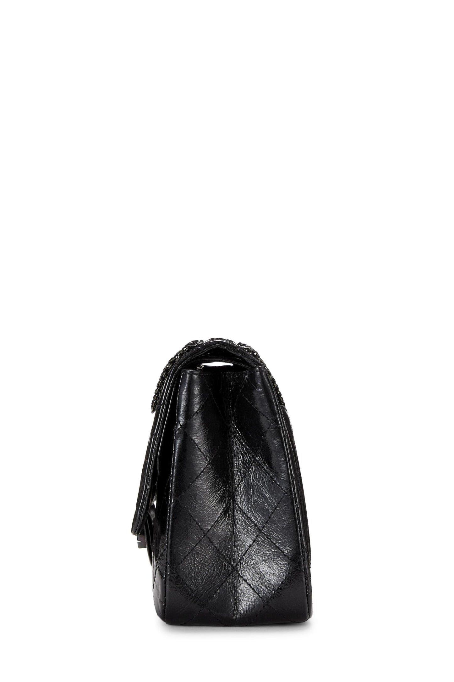Chanel,  Black Calfskin 2.55 Reissue Flap 227, Black
