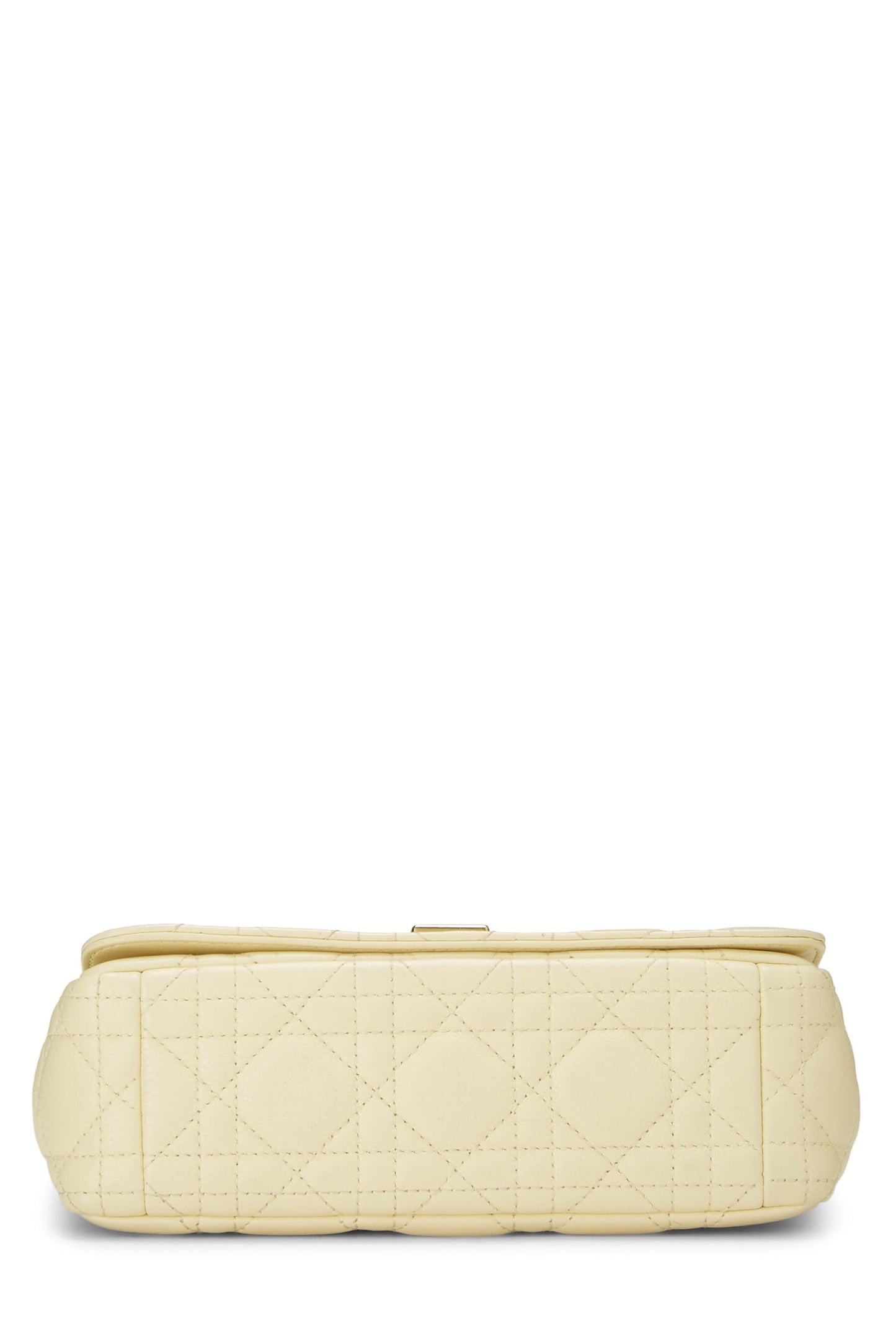 Dior,  Yellow Cannage Calfskin Caro Bag Small, Yellow