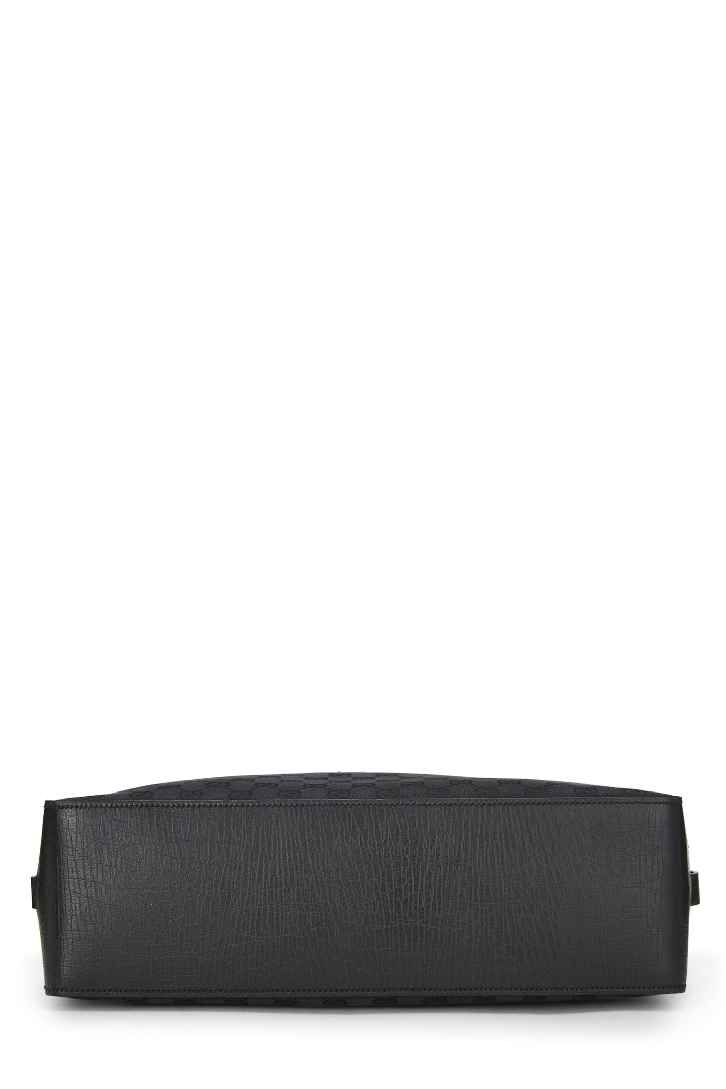 Gucci,  Black Original GG Canvas Buckle Tote Large, Black