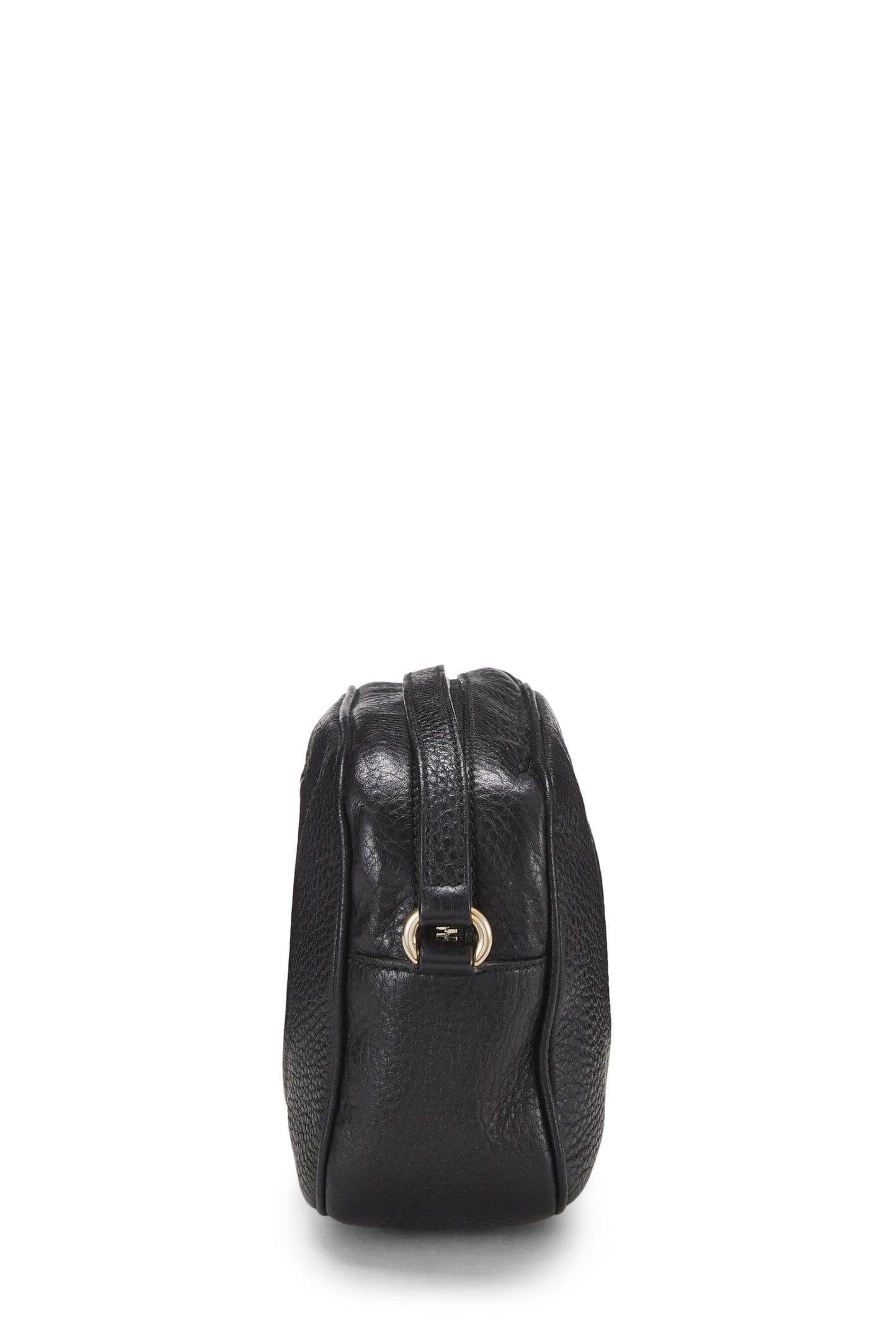 Gucci,  Black Leather Soho Disco Bag, Black