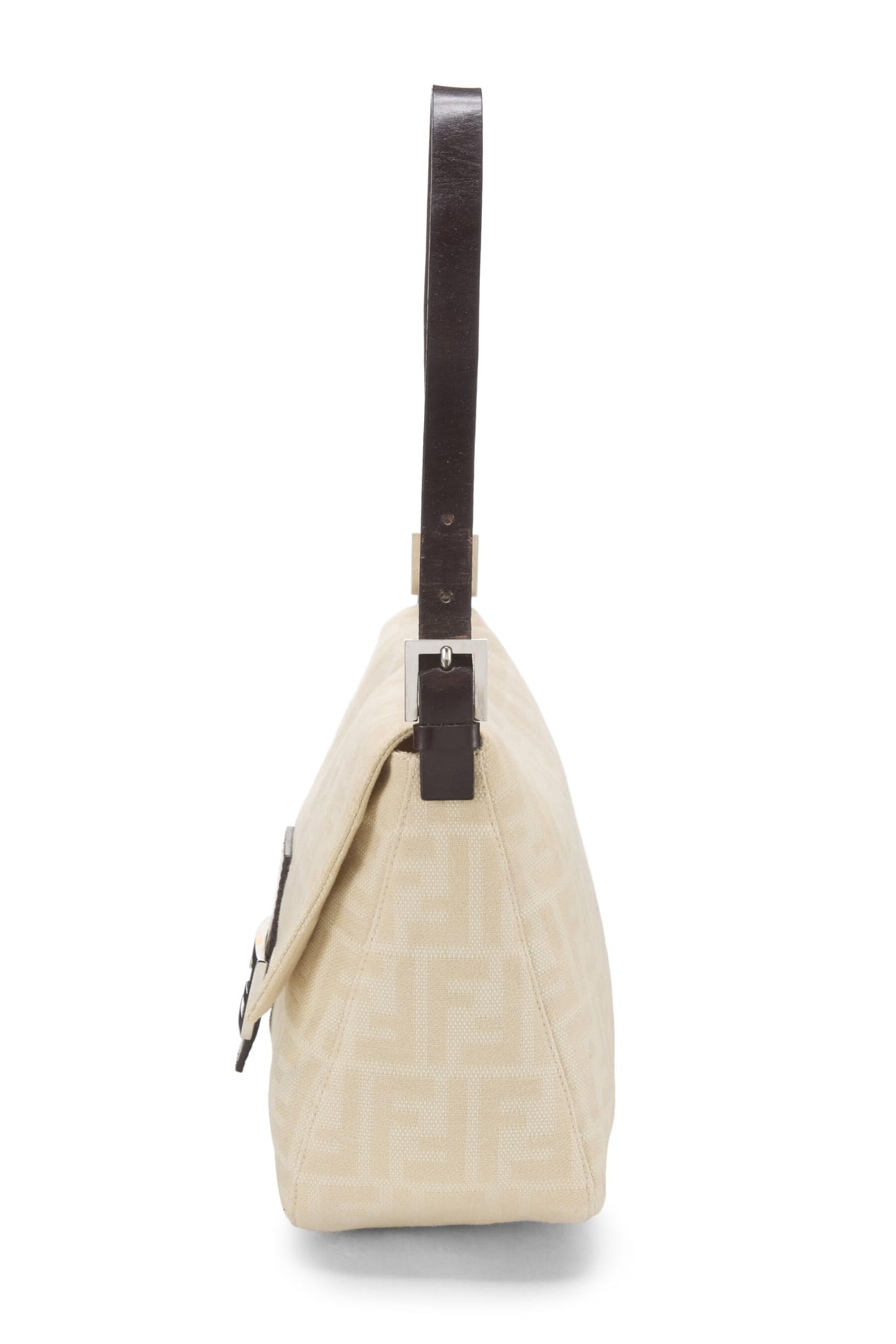 Fendi,  Beige Zucca Canvas Mama, Beige