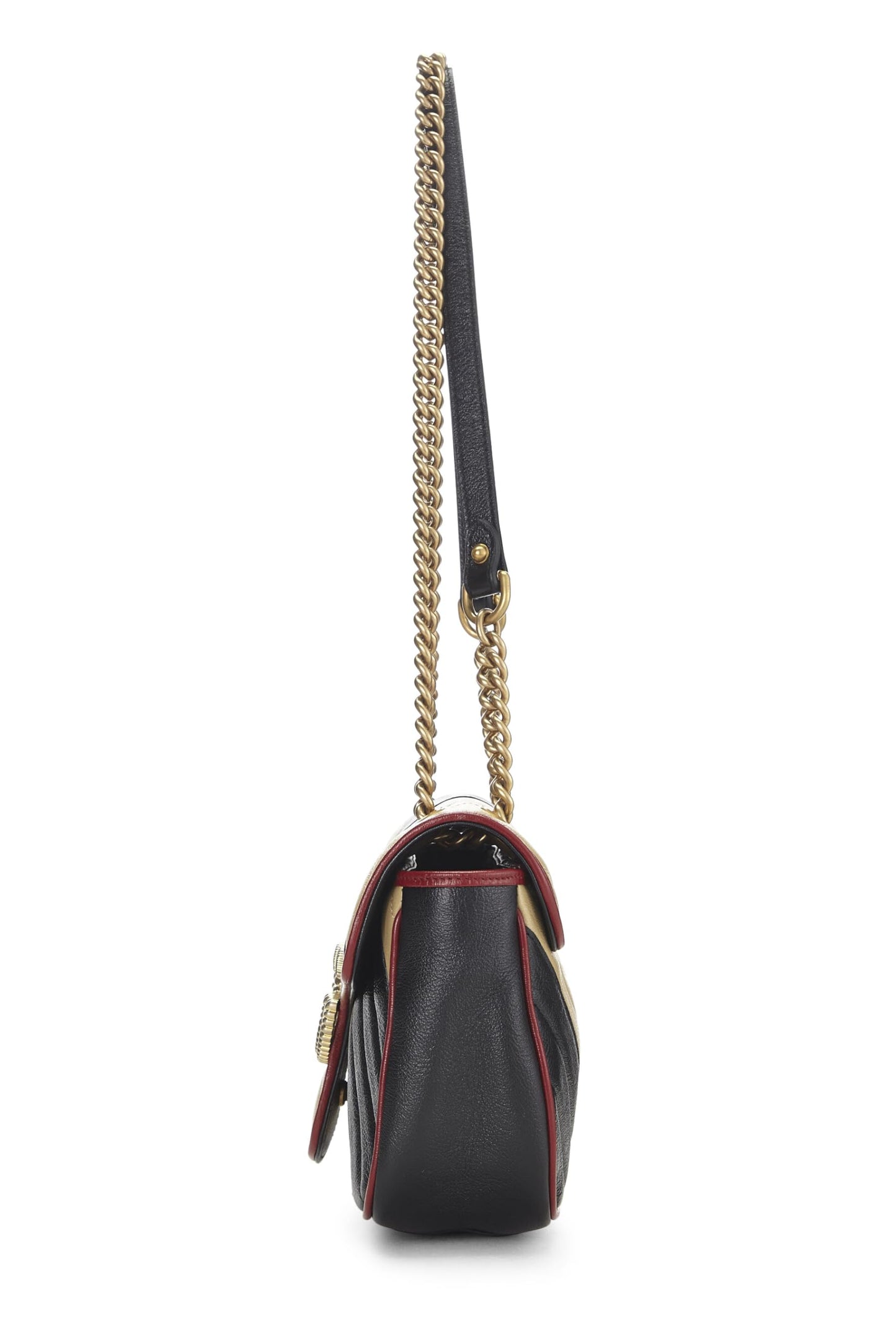 Gucci,  Multicolor MatelassÃƒÆ’Ã‚Â© Leather Marmont Shoulder Bag, Multi