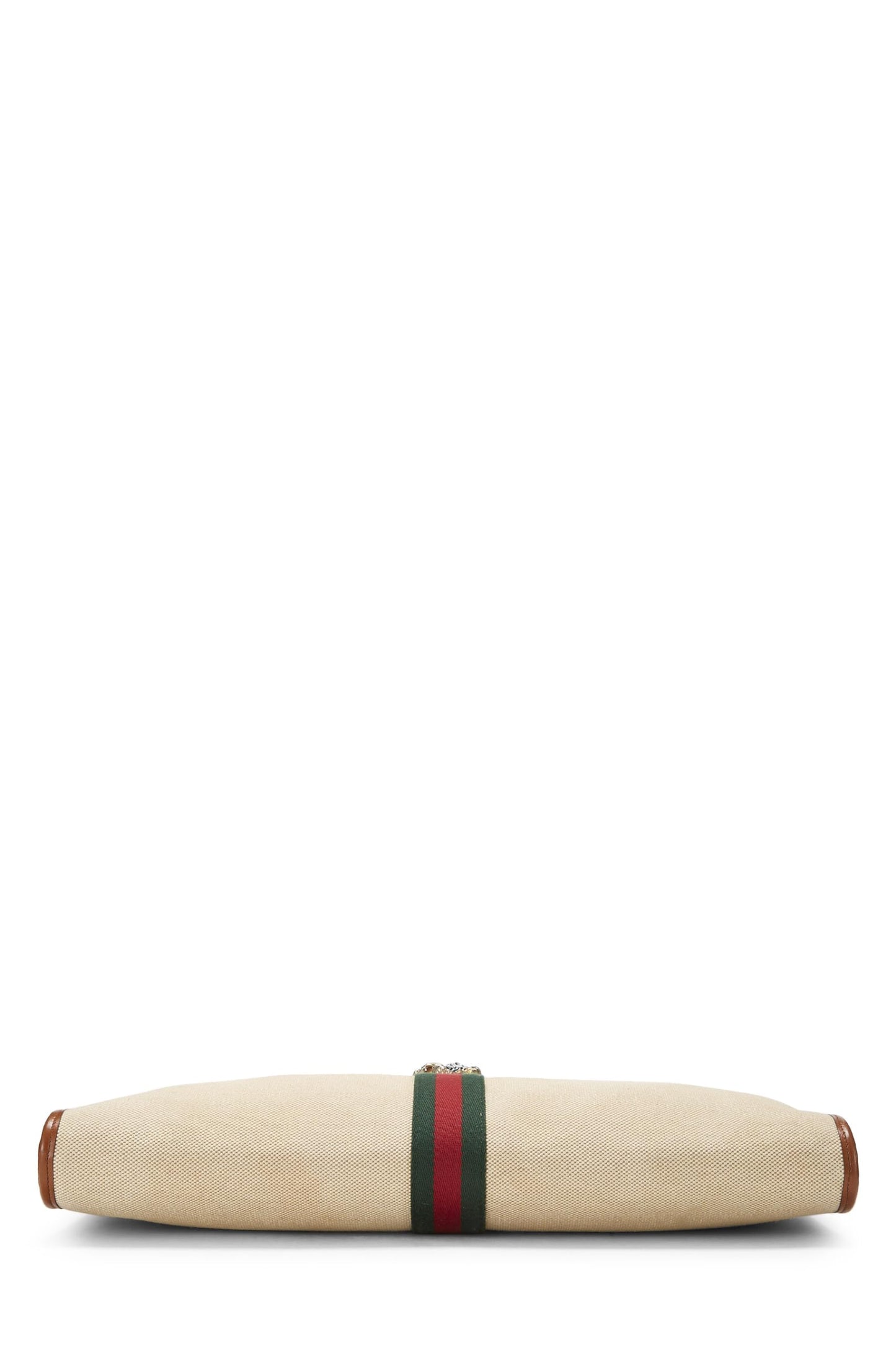 Gucci,  Brown Original GG Supreme Canvas Rajah Tote Large, Brown