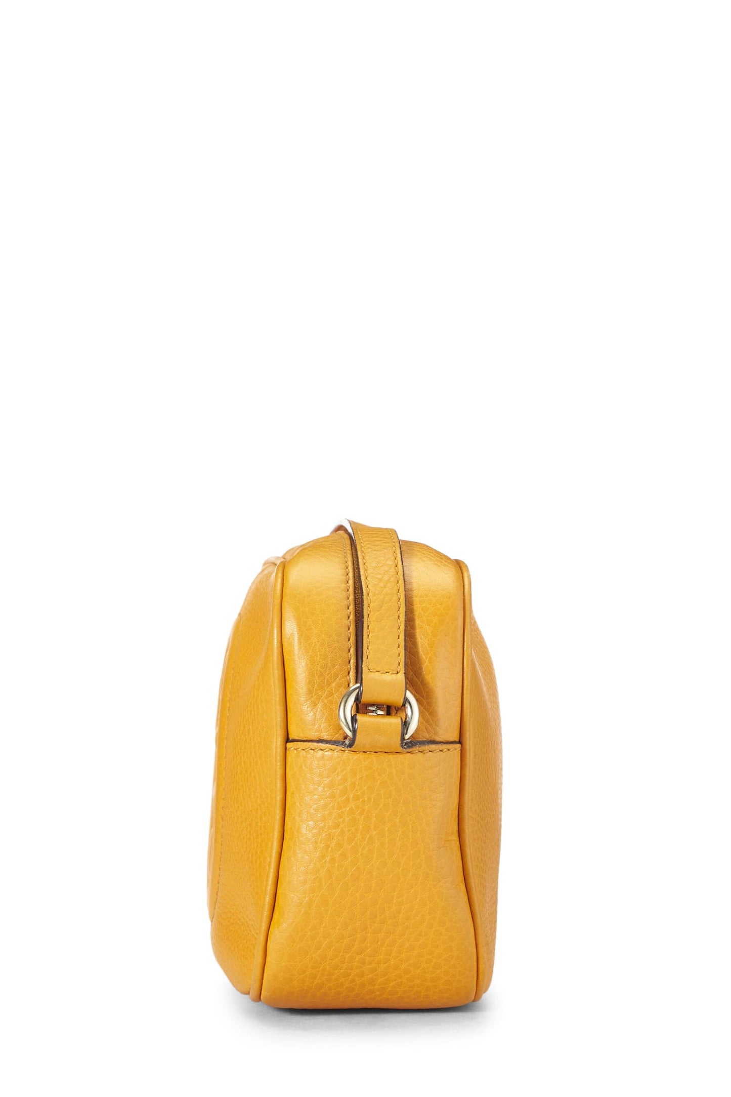 Gucci,  Orange Grained Leather Soho Disco, Orange