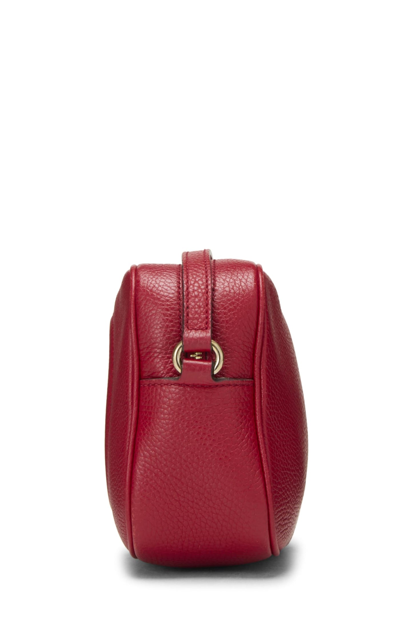 Gucci,  Red Grained Leather Soho Disco, Red