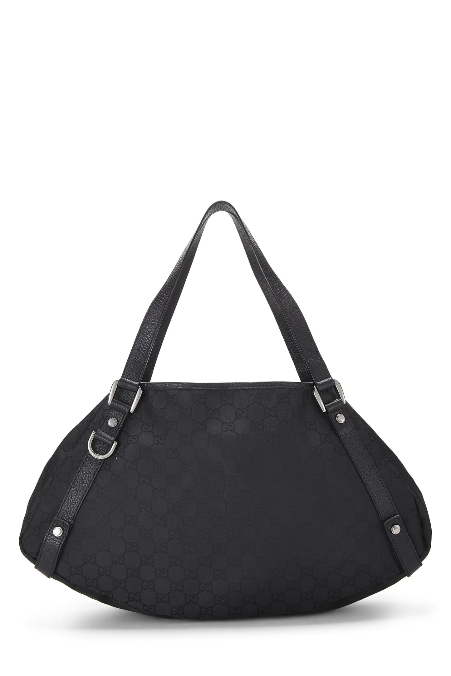 Gucci,  Black Original GG Nylon Abbey Tote, Black
