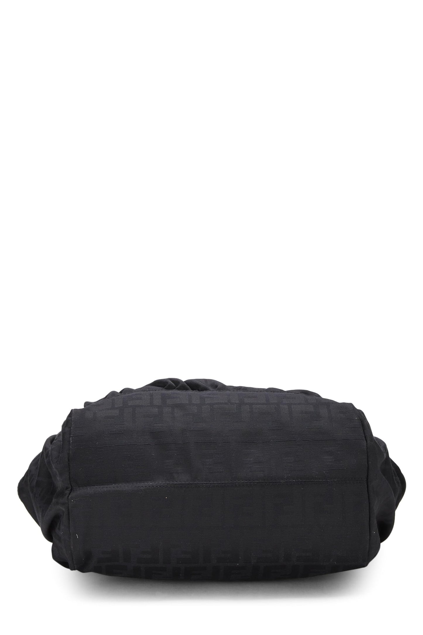 Fendi,  Black Zucca Canvas Chef Pocket Tote Large, Black