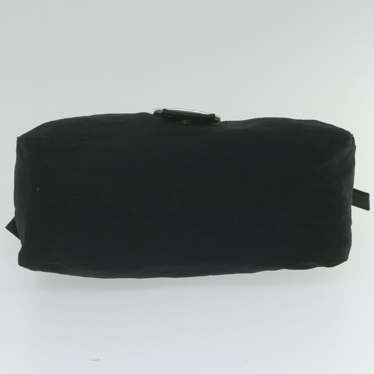 FENDI Mamma Baguette Shoulder Bag Nylon Black 62129