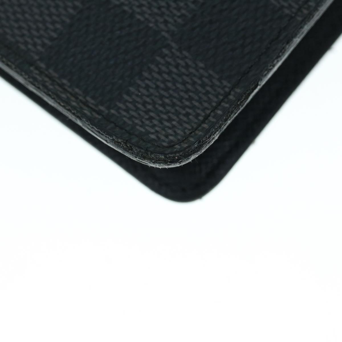 LOUIS VUITTON Damier Graphite Agenda MM Day Planner Cover R20242 LV 62143
