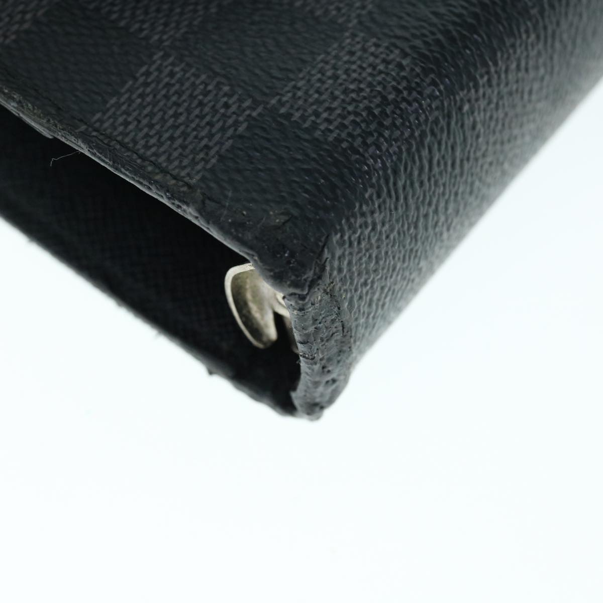 LOUIS VUITTON Damier Graphite Agenda MM Day Planner Cover R20242 LV 62143