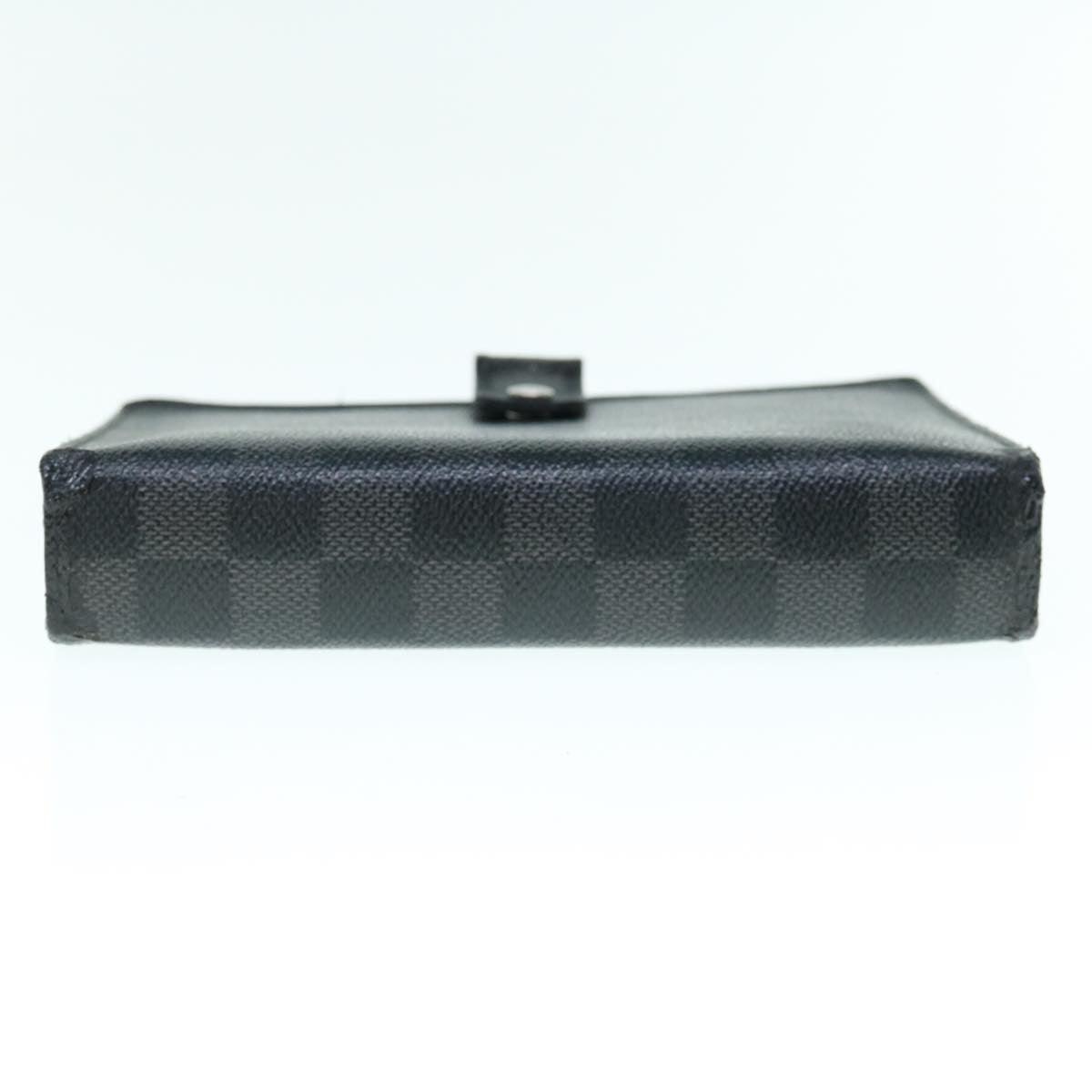 LOUIS VUITTON Damier Graphite Agenda MM Day Planner Cover R20242 LV 62143
