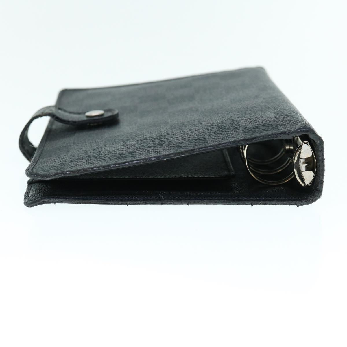 LOUIS VUITTON Damier Graphite Agenda MM Day Planner Cover R20242 LV 62143