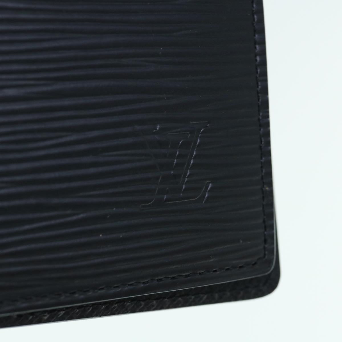 LOUIS VUITTON Epi Agenda GM Day Planner Cover Black R20062 LV 62144