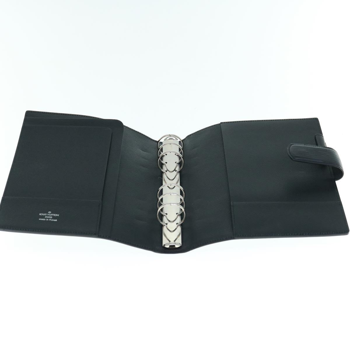 LOUIS VUITTON Epi Agenda GM Day Planner Cover Black R20062 LV 62144
