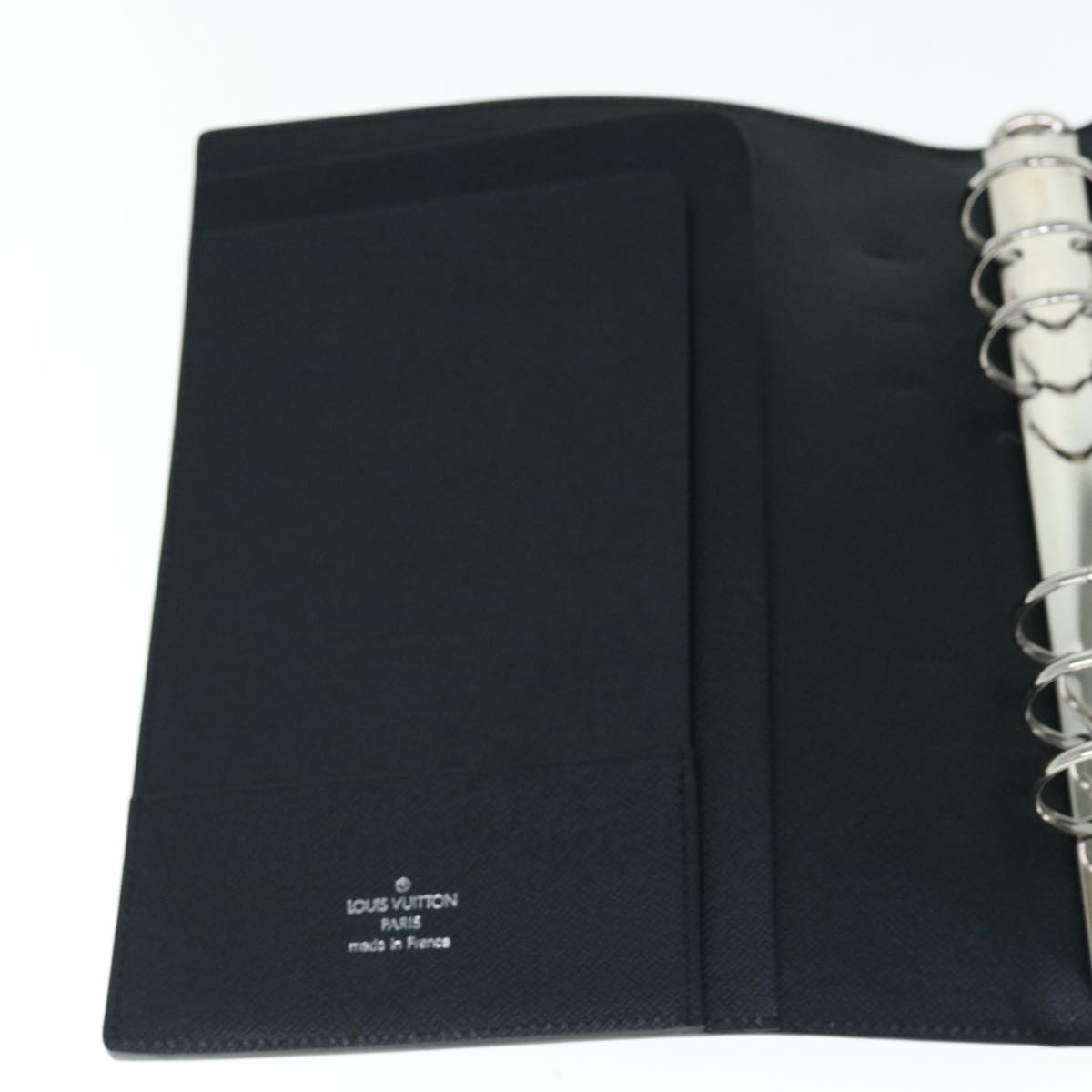 LOUIS VUITTON Epi Agenda GM Day Planner Cover Black R20062 LV 62144