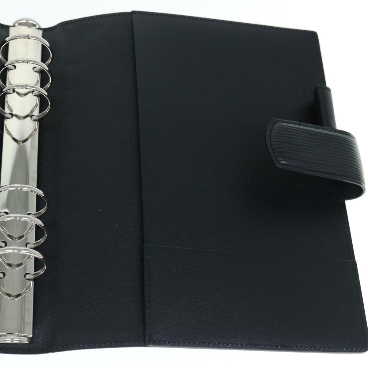 LOUIS VUITTON Epi Agenda GM Day Planner Cover Black R20062 LV 62144