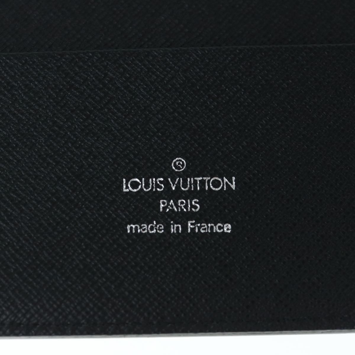 LOUIS VUITTON Epi Agenda GM Day Planner Cover Black R20062 LV 62144