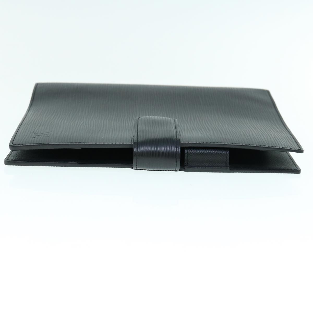 LOUIS VUITTON Epi Agenda GM Day Planner Cover Black R20062 LV 62144