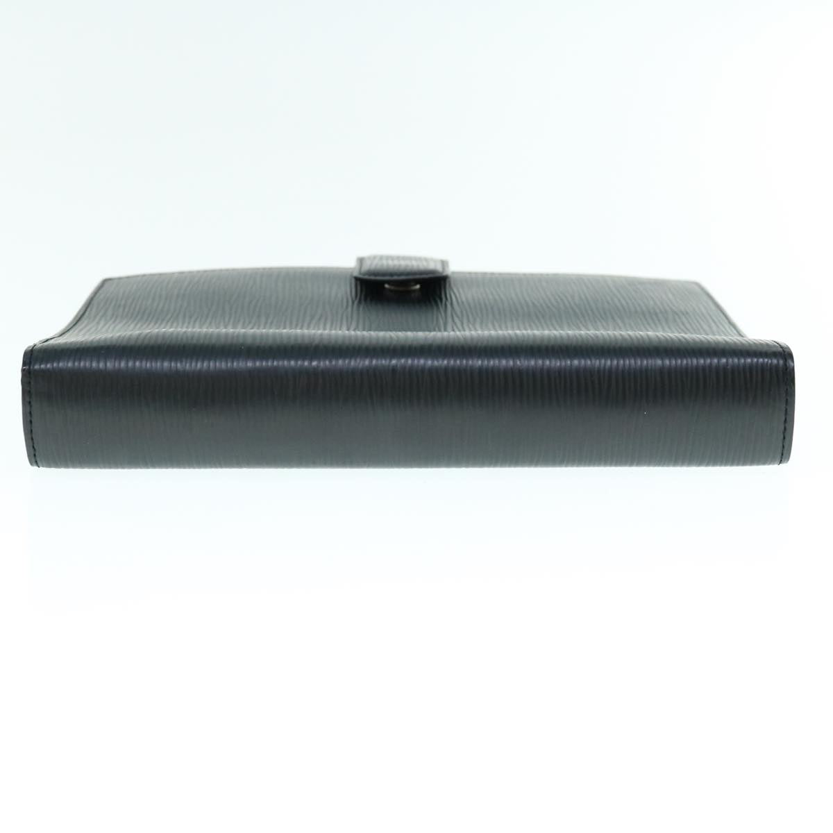 LOUIS VUITTON Epi Agenda GM Day Planner Cover Black R20062 LV 62144