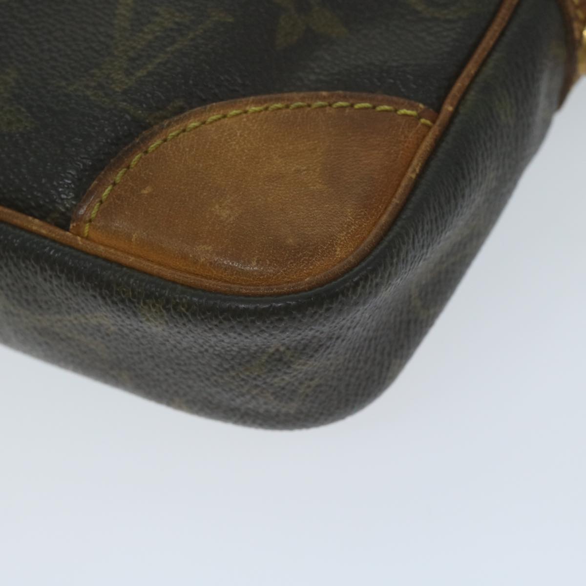 LOUIS VUITTON Monogram Marly Dragonne GM Clutch Bag M51825 LV 62145