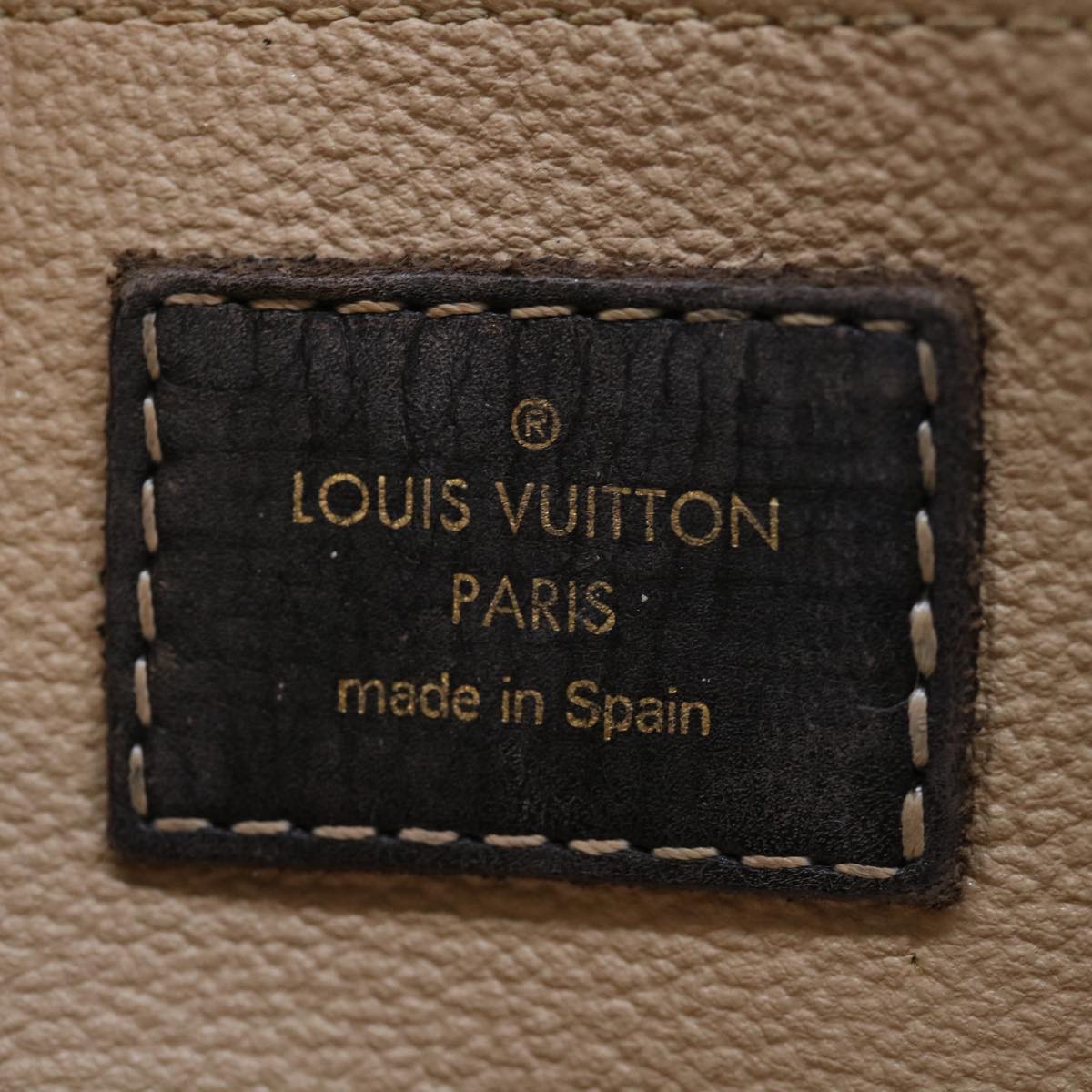 LOUIS VUITTON Monogram Idylle Pochette Cosmetic Pouch Brown M40375 LV 62148